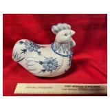 Decorative Ceramic Hen