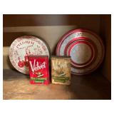 Velvet Tobacco Tins and Tin Plates