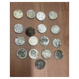 16 US Coins