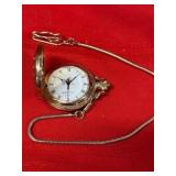 Gold-Tone Pocket Watch