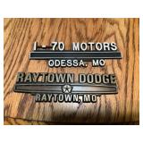 Metal Car Dealership Emblems