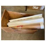 Wood Box and Rolled Prints