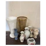 Ceramic And Glass Vases