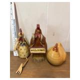 Chicken Figurines