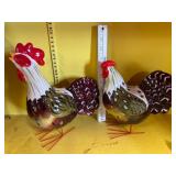 Ceramic Roosters