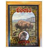 Coors Buffalo Nature Series Sign