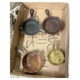 Four Mini Skillets