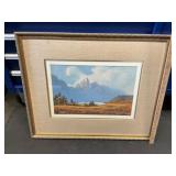 Framed Grand Teton Print
