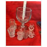 Glass Drinkware Lot