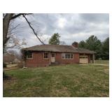 3 BR 2.5 BATH BRICK RANCHER W/ ATT. GARAGE & STORAGE SHED ON 2.0 +/- AC LOT