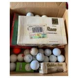 30+ golf ball, some NIP, golden ram, Hi Fli, etc