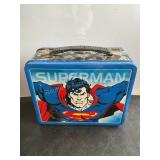 Thermos Superman metal lunchbox w/ plastic thermos