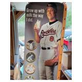 Cal Ripken poster, 6 ft long