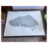 Signed, numbered & dated Steve Leonardi eagle