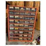 45 drawer metal plastic utility organizer