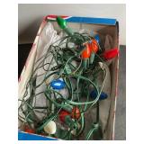 Multi colored Christmas lights