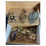 Costume, jewelry, brooches, hair, clip, etc.