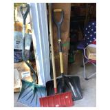 3 Snow shovels