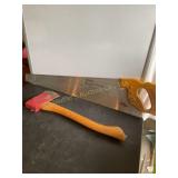 Craftsman hand saw 26" blade & hatchet 3.5ï¿½ blade