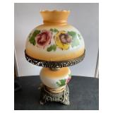 Electric, hurricane lamp, 16.5"