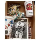 Washington Redskins cups, cards, photos & other