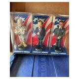 Americaï¿½s heroes figures, President George Bush,