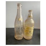Frosty old-fashioned root beer bottle & Marshall