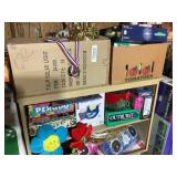 Shelf w/contents- games, toys, puzzle, etc., no
