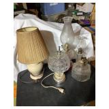 Misc. lamps, Kerosene, electric ,no shipping