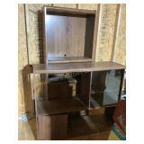 Entertainment center & book shelf, bring help,
