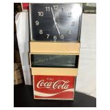 Coca-Cola clock electric plastic 12" x 25ï¿½