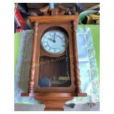 Strausbourg Manor battery operated wall clock,