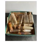 20+ small bottle, assortment,  tallest 3"