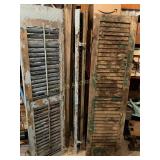 6 shutters 2@72" tall, 4@64ï¿½ tall (NO shipping)