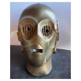 Star Wars C3PO Mask, latex (shows wear)