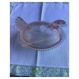 Hen on nest, 7"L