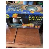 2 Stainless steel Patio torches