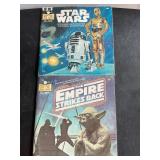 2 Star Wars record/ books