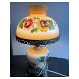 Electric, hurricane lamp, 16.5"