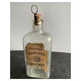 Monticello MD whiskey bottle, 1 pt.