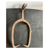 Ice tongs, 16" long