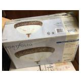 Portfolio interior wall sconce no. 112185, NIB