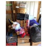 Misc. lot - linens, books, HP office jet p