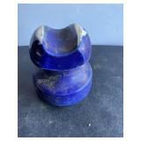 Blue ceramic/ glass insulator