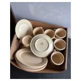 Vtg restaurant ware, Inca ware, Victor, etc.
