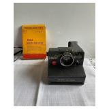 Polaroid pronto camera & Kodak master photo guide