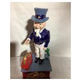 Uncle Sam cast iron bank 11" high