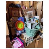 Misc lot dictionary, toys, massaging slippers,