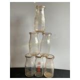 6 pint milk bottles, Hagerstown, Waynesboro,
