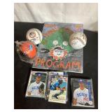 Hagerstown Suns autographed baseballs, trading